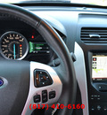 ford explorer 2012 black suv xlt w navigation gasoline 6 cylinders 2 wheel drive automatic 76051