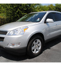 chevrolet traverse 2011 silver gasoline 6 cylinders front wheel drive automatic with overdrive 77581