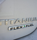 ford focus 2012 white hatchback titanium flex fuel 4 cylinders front wheel drive automatic 75235