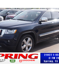jeep grand cherokee 2012 dk  blue suv overland gasoline 8 cylinders 4 wheel drive 6 speed automatic 77388