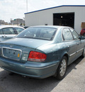 hyundai sonata 2004 blue sedan gls gasoline 6 cylinders front wheel drive automatic 75062
