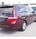honda odyssey 2007 dk  red van touring gasoline 6 cylinders front wheel drive automatic 77074