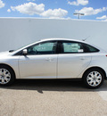 ford focus 2012 silver sedan se flex fuel 4 cylinders front wheel drive automatic 75235