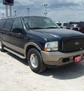 ford excursion 2003 blue suv eddie bauer diesel 8 cylinders rear wheel drive automatic 76234