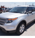 ford explorer 2013 silver suv flex fuel 6 cylinders 2 wheel drive automatic 77074
