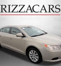 buick lacrosse 2010 gold sedan cx 6 cylinders automatic with overdrive 60546