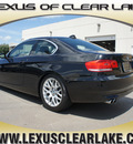 bmw 3 series 2007 black coupe 328i gasoline 6 cylinders rear wheel drive automatic 77546