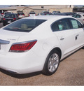 buick lacrosse 2012 off white sedan leather gasoline 6 cylinders front wheel drive automatic 77074
