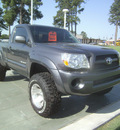 toyota tacoma 2011 gray gasoline 4 cylinders 4 wheel drive 5 speed manual 75503
