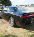dodge challenger 2010 black coupe r t gasoline 8 cylinders rear wheel drive automatic 75067