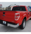 ford f 150 2012 red xlt flex fuel 6 cylinders 2 wheel drive 6 speed automatic 77338