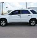 chevrolet equinox 2007 white suv ls gasoline 6 cylinders front wheel drive automatic 78006
