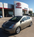 toyota prius 2009 tan hatchback touring hybrid 4 cylinders front wheel drive automatic 76049