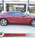 chevrolet camaro 2011 red coupe ss gasoline 8 cylinders rear wheel drive automatic 76051