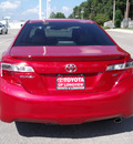 toyota camry 2012 red sedan se gasoline 4 cylinders front wheel drive automatic 75604