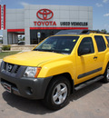 nissan xterra 2006 yellow suv se gasoline 6 cylinders rear wheel drive automatic with overdrive 76087