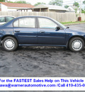 chevrolet malibu 2000 blue sedan gasoline v6 front wheel drive automatic 45840