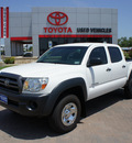 toyota tacoma 2009 white prerunner v6 gasoline 6 cylinders 2 wheel drive automatic 76087