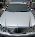 mercedes benz clk class 2002 silver coupe clk55 amg gasoline 8 cylinders rear wheel drive automatic 77379