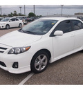 toyota corolla 2012 white sedan s gasoline 4 cylinders front wheel drive automatic 77074