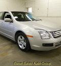 ford fusion 2007 silver sedan se gasoline 4 cylinders front wheel drive automatic 14304