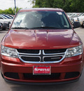 dodge journey 2012 orange american value package gasoline 4 cylinders front wheel drive automatic 77388