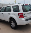ford escape 2008 white suv xls gasoline 4 cylinders front wheel drive automatic 77388
