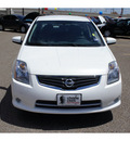 nissan sentra 2011 white sedan 2 0 gasoline 4 cylinders front wheel drive automatic 78552
