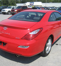 toyota camry solara 2008 red coupe sle v6 gasoline 6 cylinders front wheel drive automatic 62863