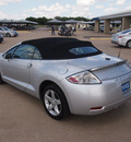 mitsubishi eclipse spyder 2008 silver gs gasoline 4 cylinders front wheel drive automatic 76049