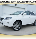 lexus rx 350 2013 white suv gasoline 6 cylinders all whee drive automatic 77546