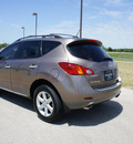 nissan murano 2009 lt  brown suv sl gasoline 6 cylinders front wheel drive automatic 75119