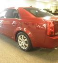 cadillac cts 2007 red sedan gasoline 6 cylinders rear wheel drive automatic 34474