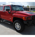 hummer h3 2007 red suv gasoline 5 cylinders 4 wheel drive automatic with overdrive 77539