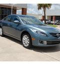 mazda mazda6 2012 blue sedan i touring gasoline 4 cylinders front wheel drive automatic with overdrive 77642