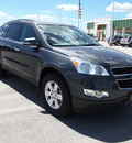 chevrolet traverse 2012 gray lt gasoline 6 cylinders front wheel drive automatic 78009