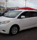 toyota sienna 2011 white van gasoline 6 cylinders front wheel drive automatic 79925