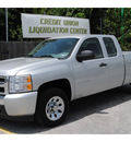chevrolet silverado 1500 2011 silver pickup truck ls gasoline 6 cylinders 2 wheel drive automatic with overdrive 77070