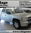 chevrolet silverado 1500 2010 silver lt flex fuel 8 cylinders 4 wheel drive automatic with overdrive 55391