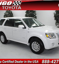 mercury mariner 2008 white suv premier gasoline 6 cylinders front wheel drive automatic 91731