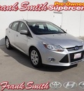 ford focus 2012 silver hatchback se 4 cylinders automatic 78577