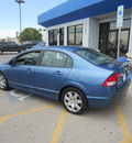 honda civic 2011 blue sedan lx gasoline 4 cylinders front wheel drive automatic 79936
