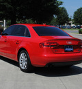 audi a4 2009 red sedan 2 0t quattro gasoline 4 cylinders all whee drive automatic 27616