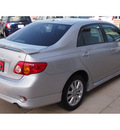 toyota corolla 2010 silver sedan s gasoline 4 cylinders front wheel drive 4 speed with overdrive 77802