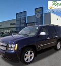 chevrolet tahoe 2009 dk  blue suv ltz flex fuel 8 cylinders 4 wheel drive automatic with overdrive 55313