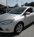 ford focus 2012 silver hatchback sel flex fuel 4 cylinders front wheel drive automatic 32783