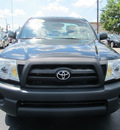 toyota tacoma 2007 black gasoline 4 cylinders rear wheel drive automatic 45324