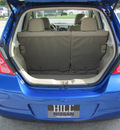 nissan versa 2012 metallic blue hatchback s gasoline 4 cylinders front wheel drive 6 speed manual 33884