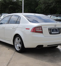 acura tl 2007 white sedan gasoline 6 cylinders front wheel drive shiftable automatic 77074