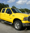 ford f 350 super duty 2005 yellow xlt diesel 8 cylinders 4 wheel drive automatic 75062